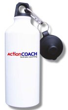 (image for) ActionCOACH Solutions Water Bottle - White