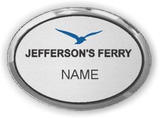 (image for) Jefferson's Ferry Retirement Community Oval Executive Silver badge