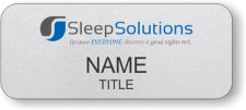 (image for) Sleep Solutions Standard Silver Badge