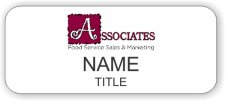 (image for) Associates, LLC Standard White badge