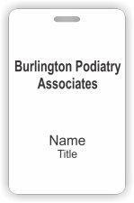 (image for) Burlington Podiatry Associates ID Vertical badge