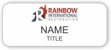 (image for) Rainbow International of Van Nuys Standard White badge