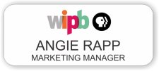 (image for) WIPB Public Television White Rounded Corners badge
