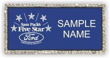 (image for) Five Star Ford Bling Silver Other badge
