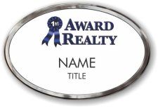 (image for) 1st Award Realty Oval Prestige Polished badge