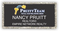 (image for) Pruitt Team Bling Silver Other badge