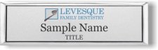 (image for) Levesque Family Dentistry Small Executive Silver badge