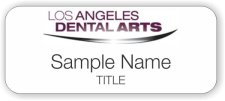 (image for) Los Angeles Dental Arts Standard White badge
