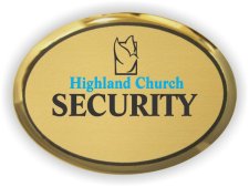 (image for) Highland Church Executive Gold badge