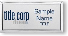 (image for) Title Corp of Louisiana Executive Silver Other badge