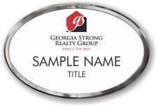 (image for) Georgia Strong Realty Group Oval Prestige Polished badge