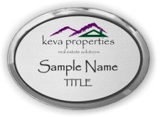 (image for) Keva Properties Oval Executive Silver badge