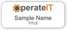 (image for) operateIT Standard White badge