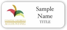 (image for) Coastal Georgia Accounting Standard White badge