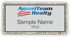 (image for) AmeriTeam Realty Inc. Bling Silver badge