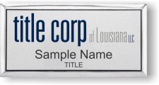(image for) Title Corp of Louisiana Executive Silver badge