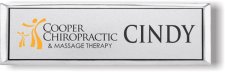 (image for) Cooper Chiropractic Small Executive Silver badge