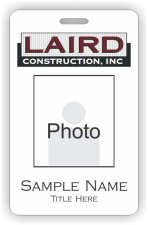 (image for) Laird Construction, Inc Photo ID Vertical badge