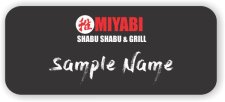 (image for) Miyabi Shabu Chalkboard badge