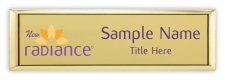 (image for) New Radiance Cosmetic Center Small Executive Gold badge