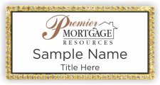 (image for) Premier Mortgage Resources Bling Gold Other badge