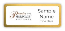 (image for) Premier Mortgage Resources Prestige Gold Anodized badge