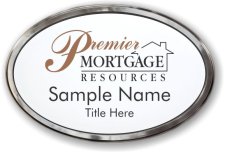 (image for) Premier Mortgage Resources Oval Prestige Polished badge