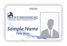 (image for) Prouty & Associates, Inc. Photo ID Horizontal badge
