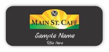 (image for) Main Street Cafe Chalkboard badge