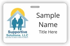 (image for) Supportive Solutions, LLC ID Horizontal badge