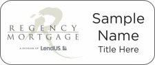 (image for) Regency Mortgage Standard White badge