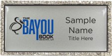 (image for) The Bayou Book Bling Silver badge