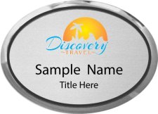 (image for) Discovery Travel Oval Executive Silver badge