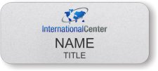 (image for) The International Center of West Lafayette Standard Silver badge