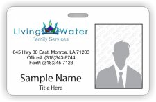 (image for) Living Water Family Services Photo ID Horizontal badge