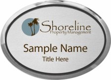 (image for) EXIT Shoreline Realty Oval Executive Silver badge