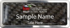 (image for) KW Lakes & Mountains Realty Prestige Polished Carbon badge