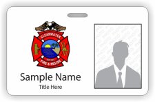 (image for) Clearwater Fire & Rescue Photo ID Horizontal badge