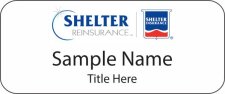 (image for) Shelter Insurance Standard White badge