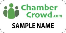 (image for) Chamber Crowd Standard White badge