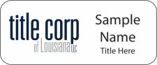 (image for) Title Corp of Louisiana Standard White badge