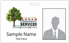 (image for) Logan Community Services Photo ID Horizontal badge