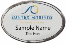 (image for) Suntex Marinas Oval Prestige Polished badge