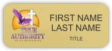 (image for) True Authority Faith Ministries Standard Gold badge