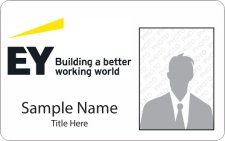 (image for) Ernst & Young Photo ID Horizontal badge