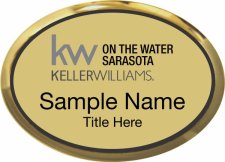 (image for) Keller Williams On The Water Sarasota Oval Executive Gold badge