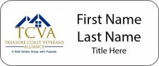 (image for) Treasure Coast Veterans Alliance Standard White badge