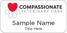 (image for) Compassionate Veterinary Care Standard White badge
