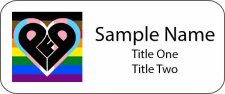 (image for) Philadelphia Family Pride Standard White badge
