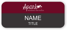 (image for) Spark Weddings and Events Full Color - Round Corners badge